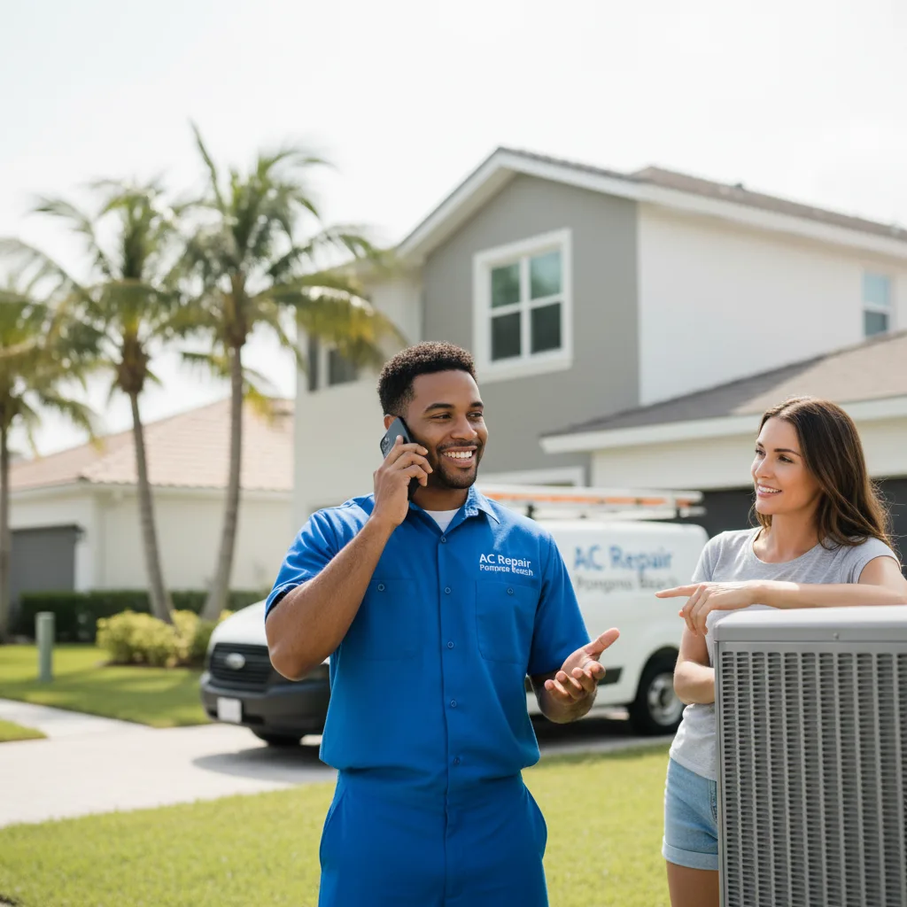 AC Repair Pompano Beach customer support in Occidental